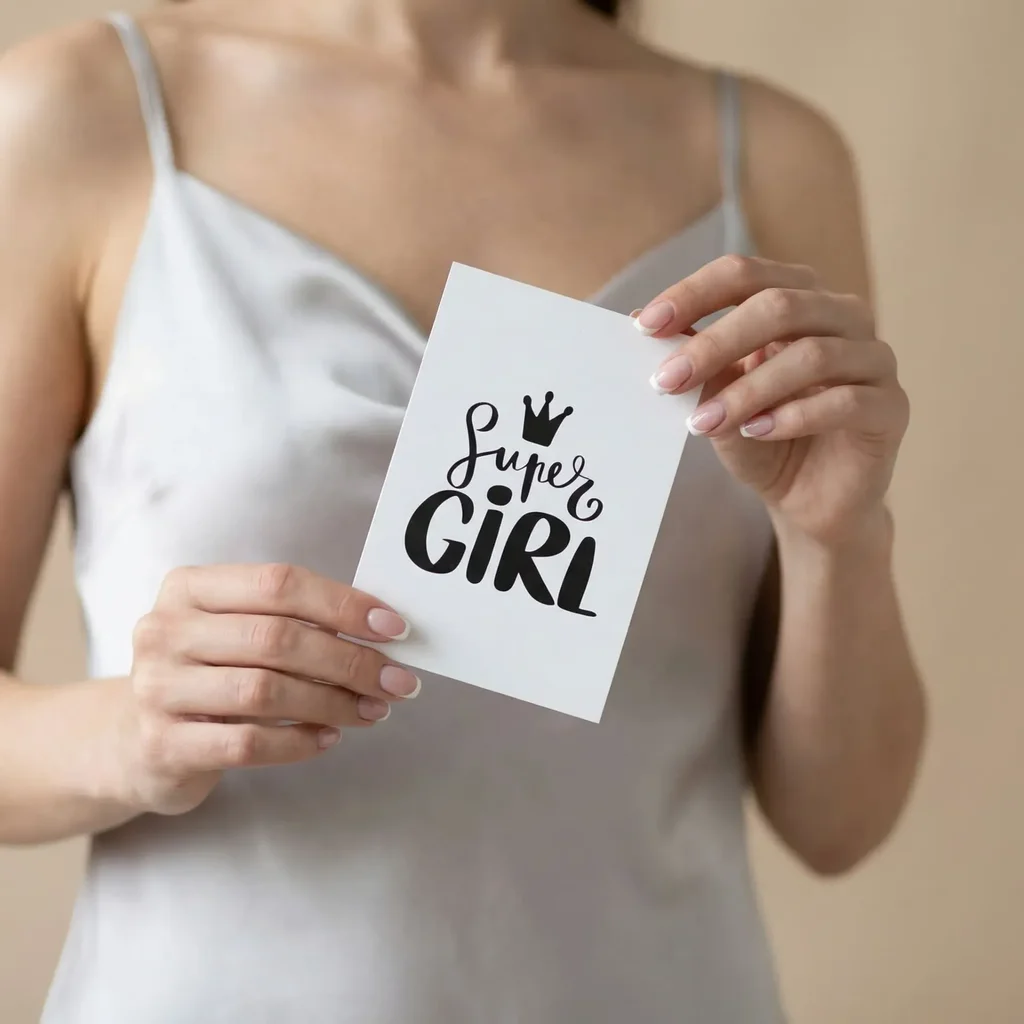 Открытка "Super Girl"