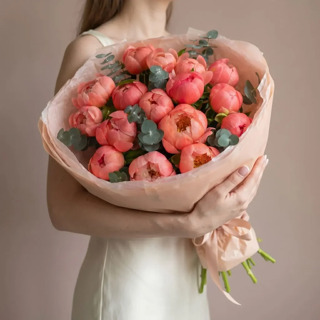 Bouquet "Coral Summer"